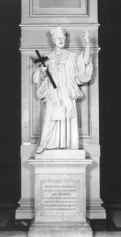 San Francesco Saverio (statua) - ambito romano (inizio sec. XVII)