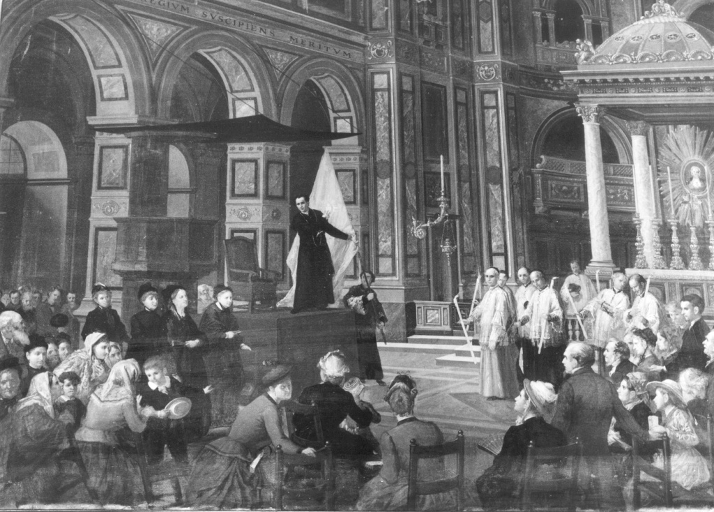 ritratto d'uomo (dipinto) - ambito romano (sec. XIX)