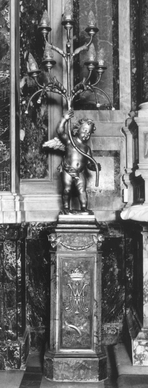 candelabro, serie - ambito romano (seconda metà sec. XIX)