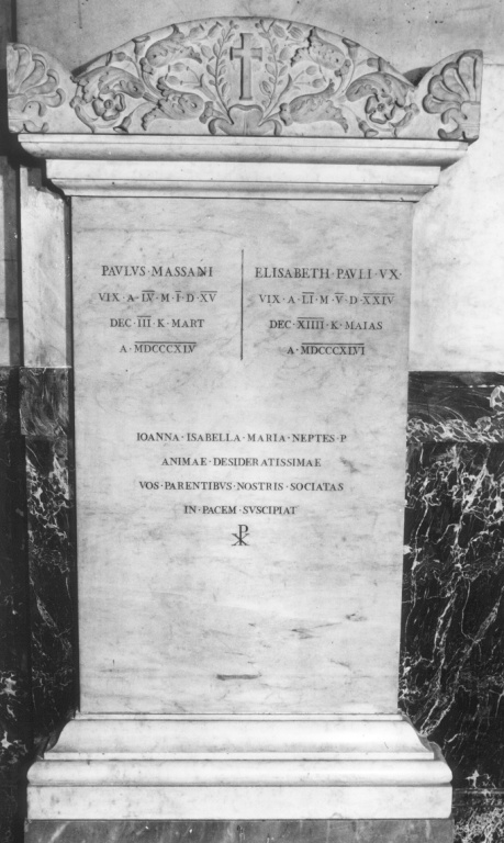 cippo - ambito romano (sec. XIX)