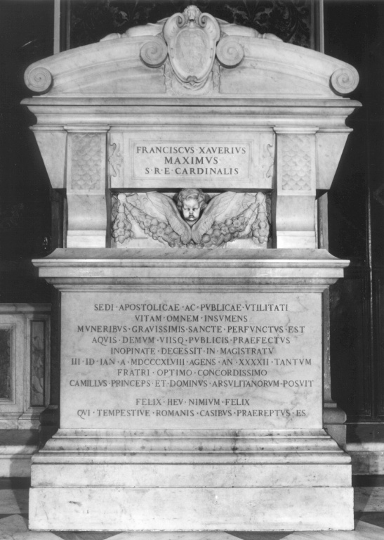 monumento funebre - ambito romano (sec. XIX)