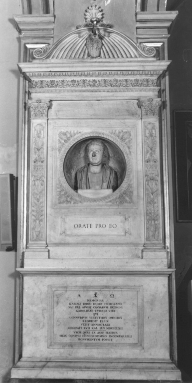 monumento funebre - ambito romano (sec. XIX)