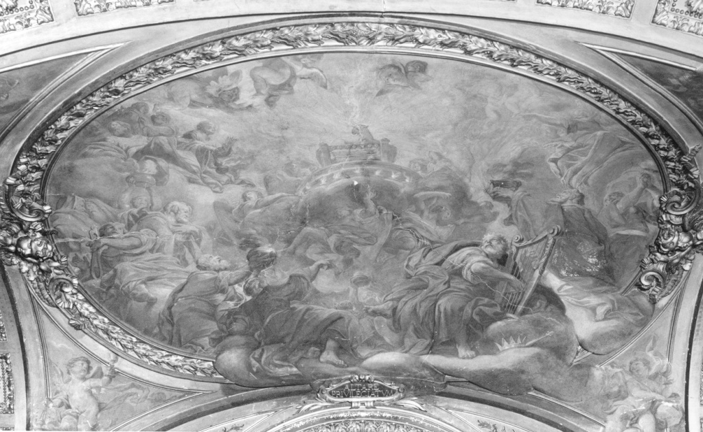 adorazione dell'Agnus Dei (dipinto) di Casali Andrea (attribuito) (sec. XVIII)