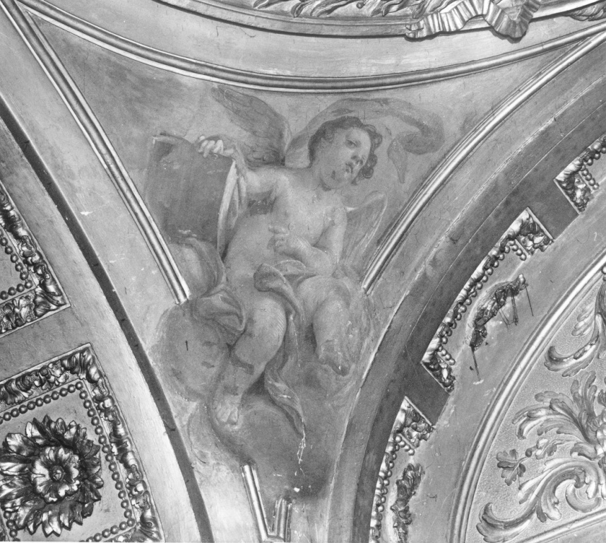 angeli con i simboli della passione (dipinto, serie) di Casali Andrea (attribuito) (sec. XVIII)