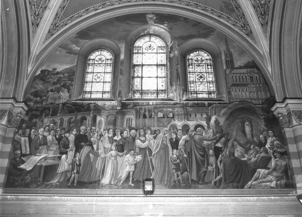 Madonna Immacolata (dipinto) di Prayer Mario (sec. XX)