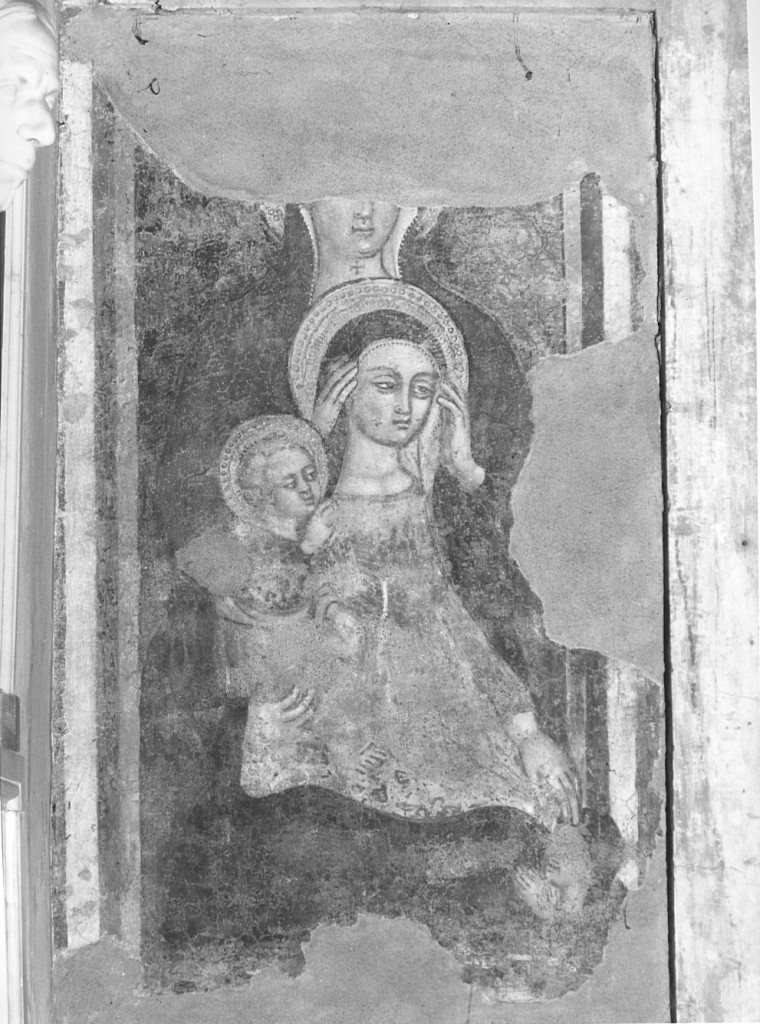 Madonna con Bambino e Sant'Anna (dipinto) - ambito romano (prima metà sec. XV)