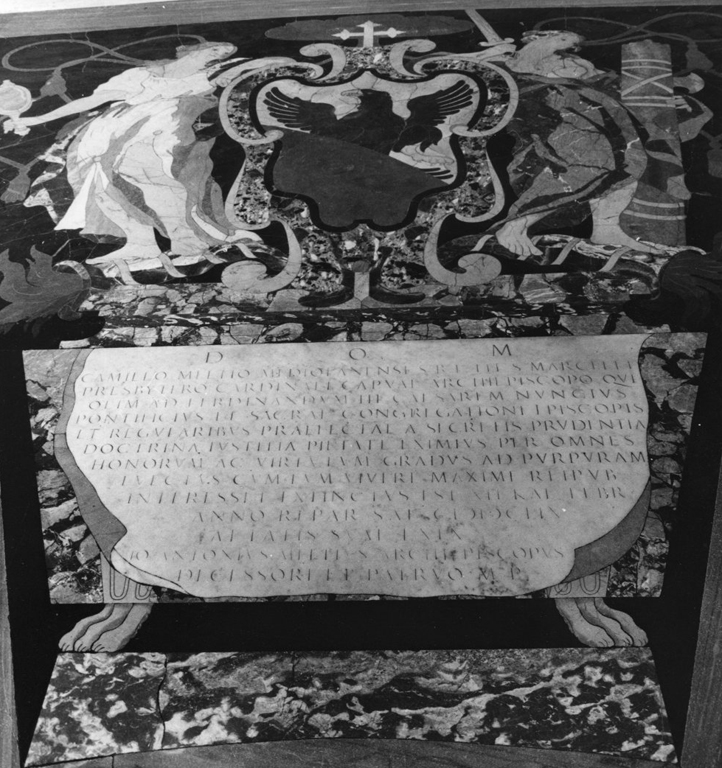 lapide tombale di Berrettini Luca (sec. XVII)