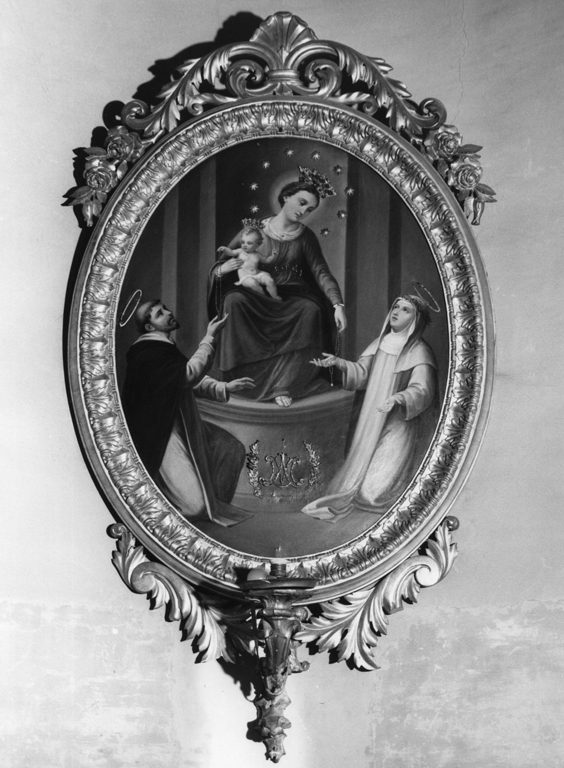 Madonna del Rosario (dipinto) - ambito romano (prima metà sec. XX)
