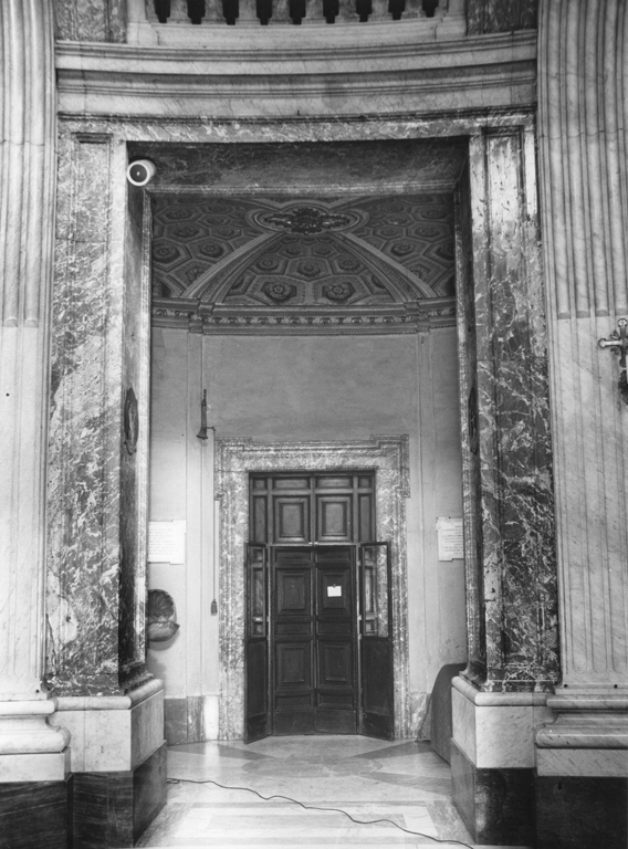 decorazione plastico-pittorica - ambito romano (sec. XVII)