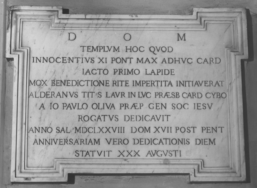 lapide tombale - ambito romano (sec. XVII)