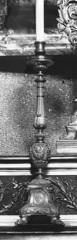 candeliere, serie - ambito romano (fine sec. XVIII)