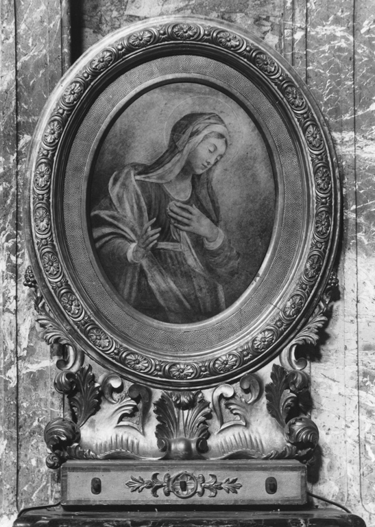 Madonna annunciata (dipinto) - ambito romano (seconda metà sec. XVII)