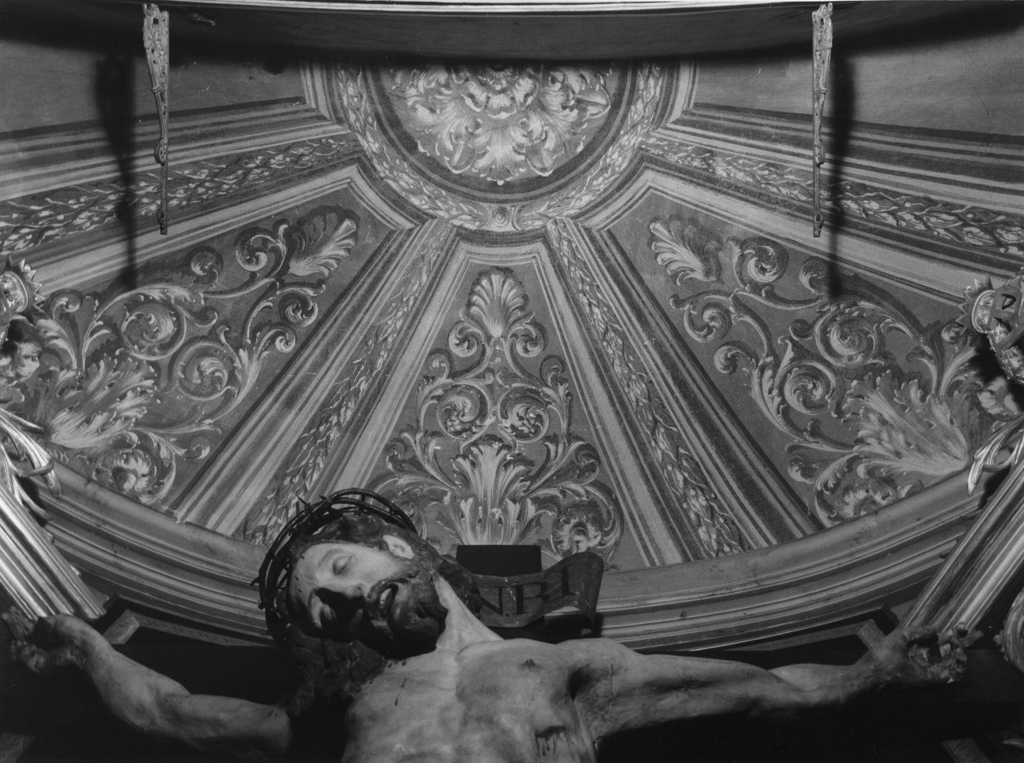 decorazione plastico-pittorica - ambito romano (sec. XVII)