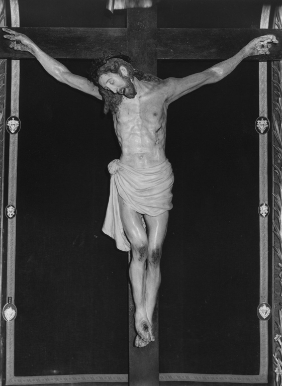 Cristo crocifisso (scultura) - ambito romano (fine sec. XVIII)