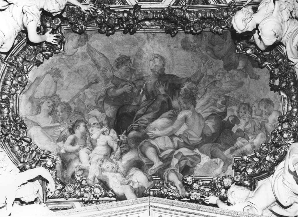 Gloria di San Stanislao Kostka (dipinto) di Odazzi Giovanni (sec. XVIII)