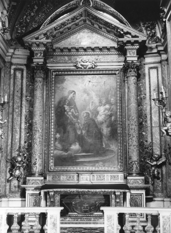 altare di De Rossi Mattia (sec. XVII)