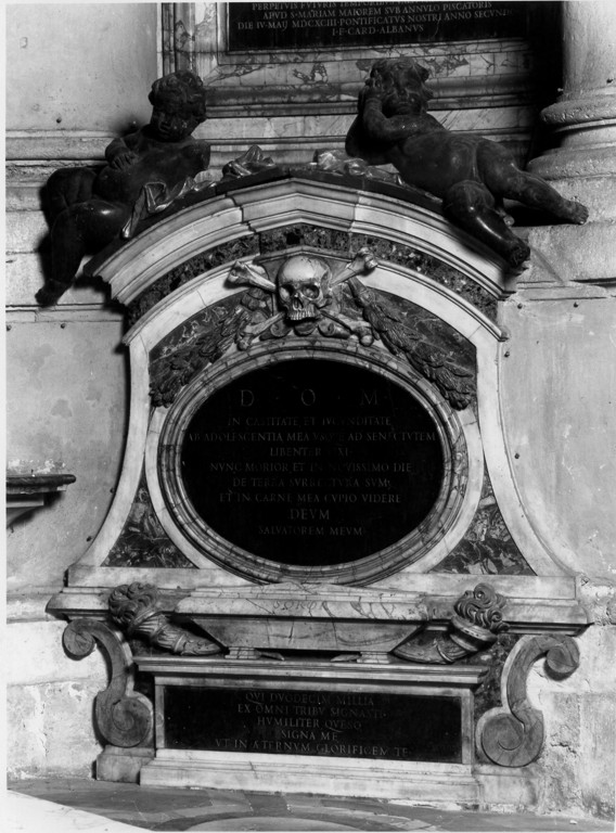 monumento funebre - ambito romano (sec. XVIII)