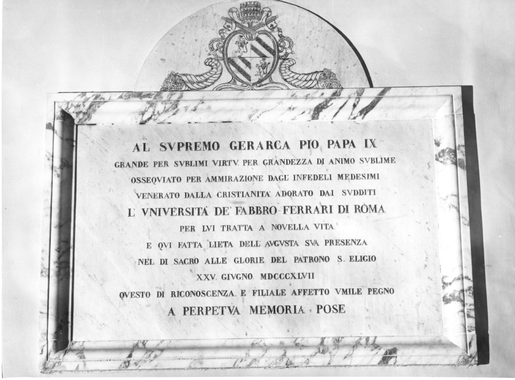 lapide - ambito romagnolo (sec. XIX)