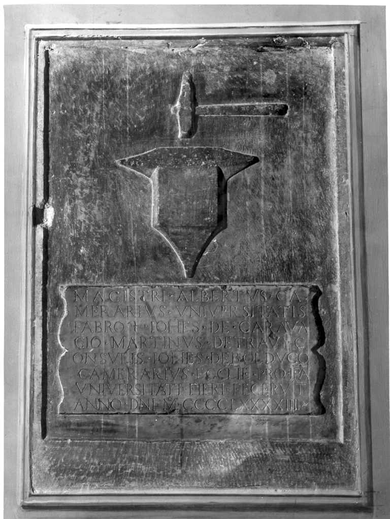 lapide - ambito romano (sec. XV)