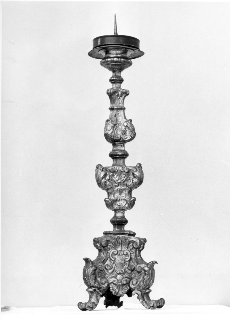 candeliere - ambito romano (sec. XVIII)