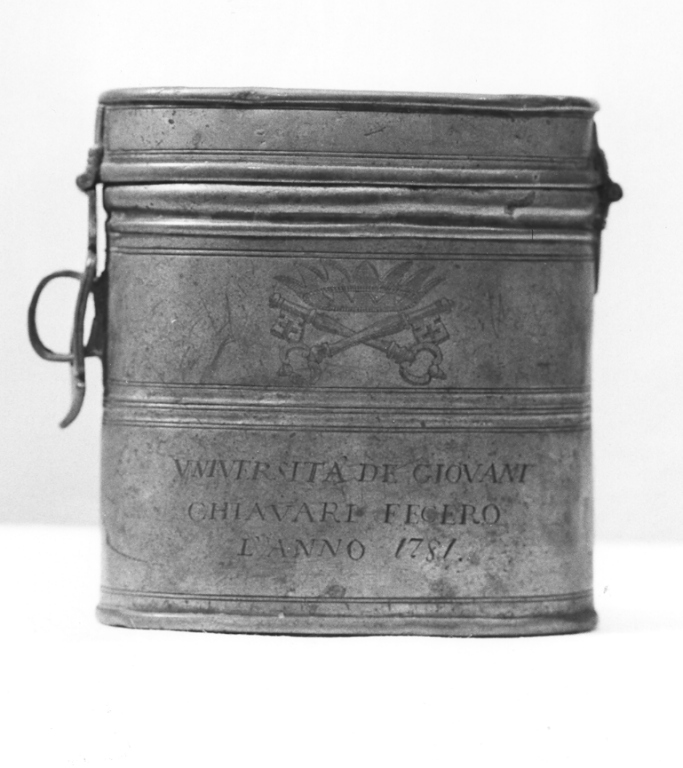 bussolotto per elemosine - ambito romano (sec. XVIII)