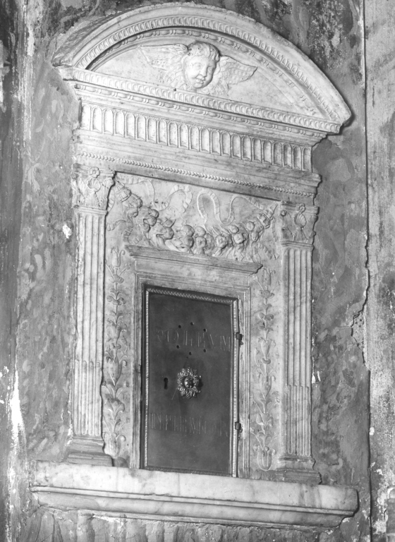 armadietto per oli santi - ambito romano (prima metà sec. XVI)