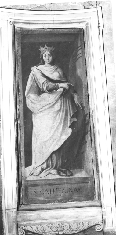S. Caterina d'Alessandria (dipinto) - ambito romano (inizio sec. XVII)