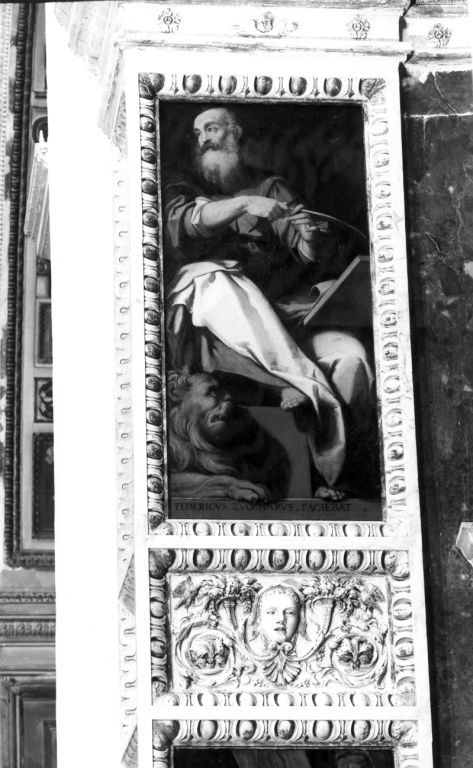 San Marco (dipinto) di Muziano Girolamo detto Girolamo da Brescia (seconda metà sec. XVI)
