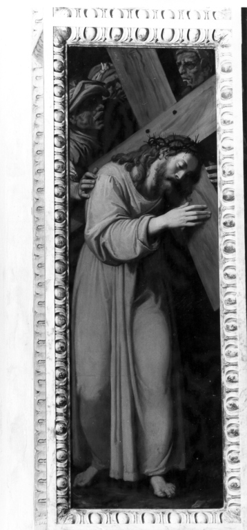 Cristo portacroce (dipinto) di Muziano Girolamo detto Girolamo da Brescia (seconda metà sec. XVI)