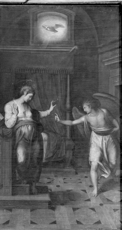 Annunciazione (dipinto) - ambito romano (inizio sec. XVII)