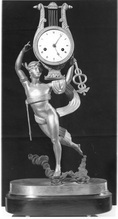 Mercurio (orologio - da tavolo) - ambito europeo (inizio sec. XX)