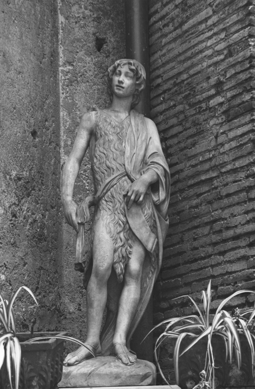 San Giovanni Battista (scultura) di Benedetto di Leonardo detto Benedetto da Maiano (attribuito) (fine sec. XV)