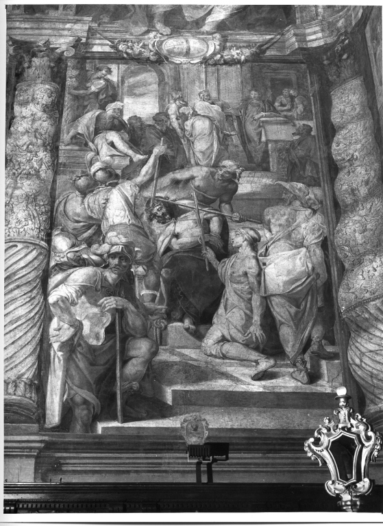 episodi del Nuovo Testamento (dipinto, complesso decorativo) di Nebbia Cesare, Matteo da Lecce (sec. XVI)