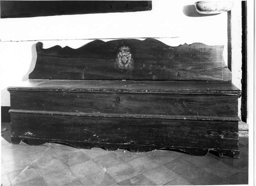 panca, serie - ambito romano (ultimo quarto sec. XVI)