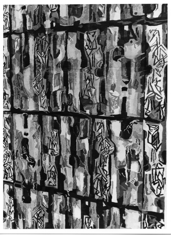 motivi decorativi astratti (arazzo, serie) di Selva Sergio (terzo quarto sec. XX)