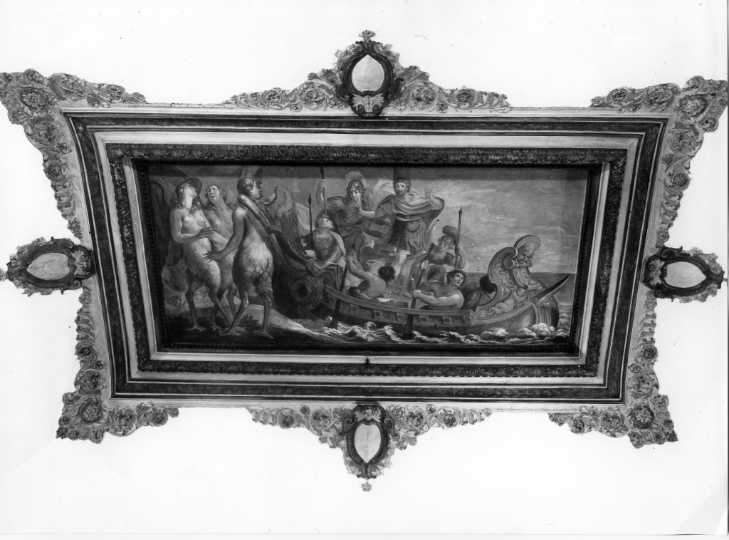 Ulisse e le sirene (dipinto) di Camassei Giacinto (sec. XVII)