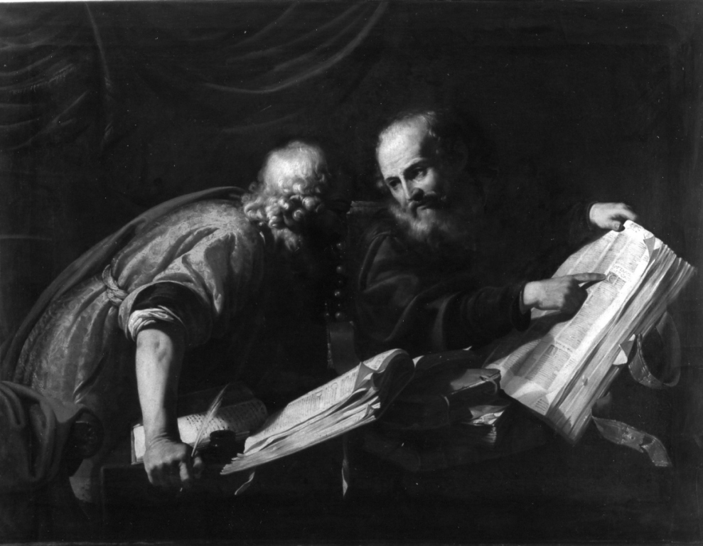 due profeti (dipinto) di Manetti Rutili (prima metà sec. XVII)