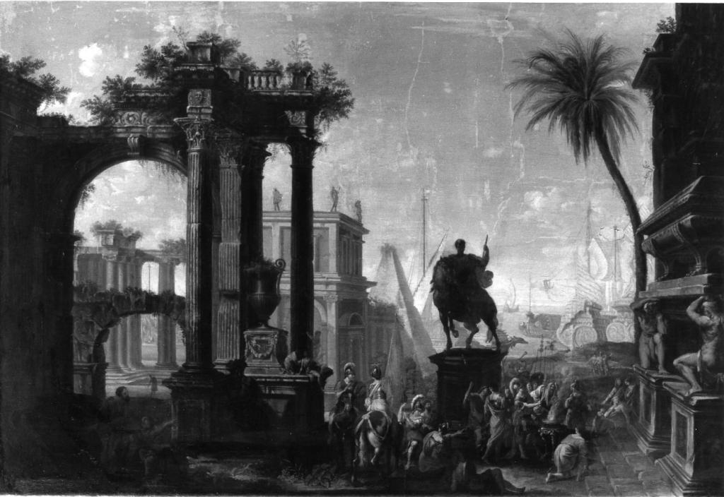 sacrificio (dipinto) di Gaspari Antonio (ultimo quarto sec. XVII)
