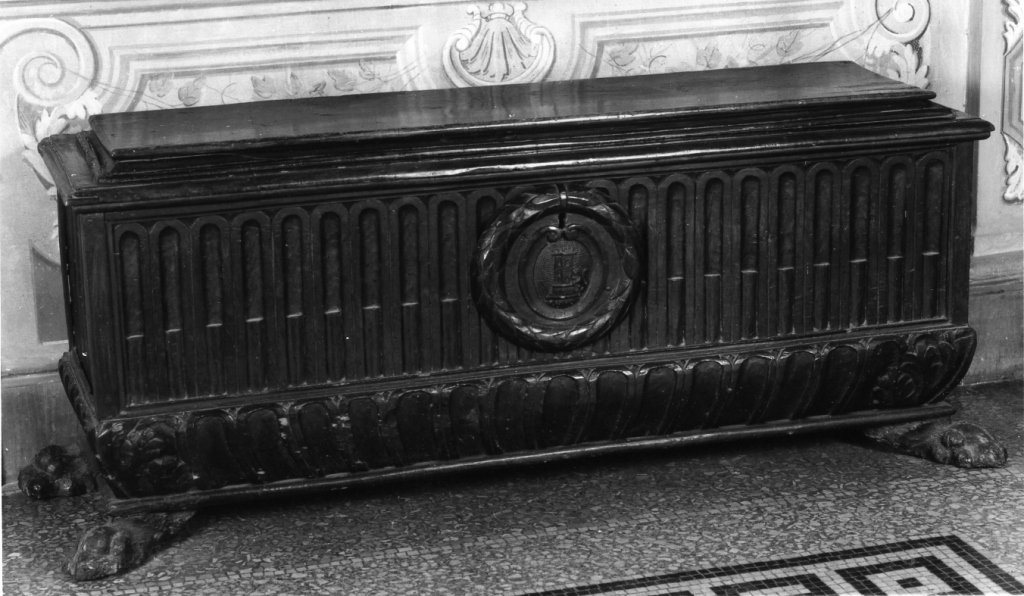 cassone - ambito Italia centrale (sec. XVI)