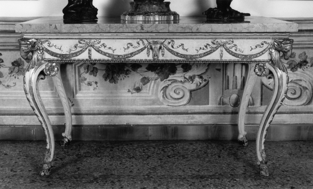 console - manifattura romana (seconda metà sec. XVIII)