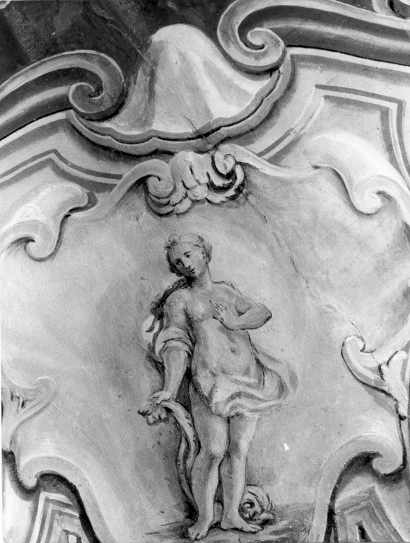 figure mitologiche (decorazione pittorica, ciclo) - ambito romano (seconda metà sec. XVIII)