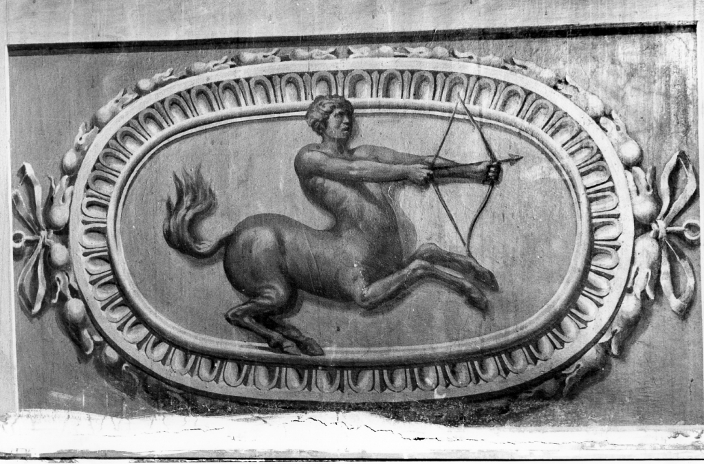 centauro (decorazione pittorica, ciclo) - ambito romano (seconda metà sec. XVIII)