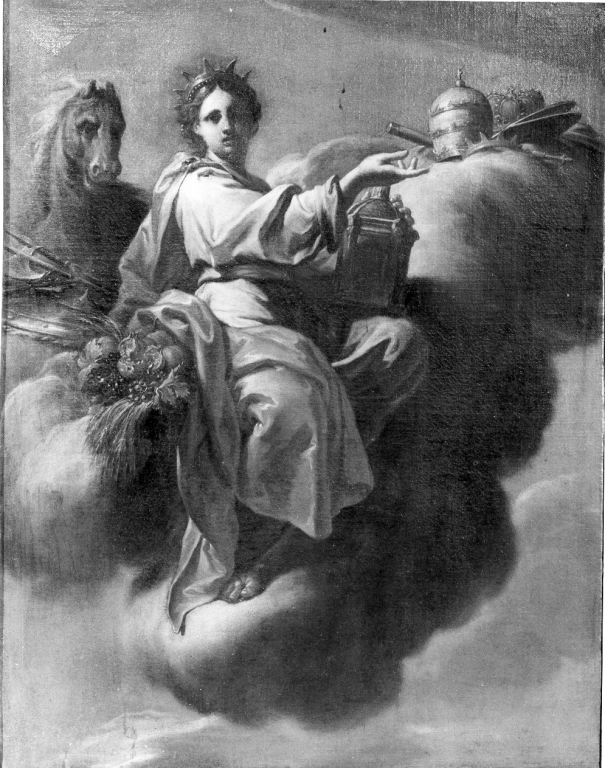 allegoria dell'Europa (dipinto, ciclo) di Trevisani Francesco (prima metà sec. XVIII)