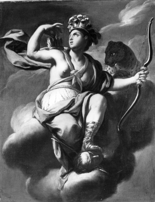 allegoria dell'America (dipinto, ciclo) di Trevisani Francesco (prima metà sec. XVIII)