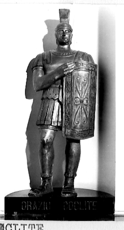 Orazio Coclite (statua) di Ruggeri Quirino (sec. XX)