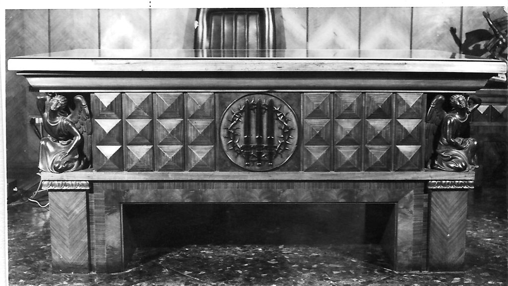 scrivania, complesso decorativo di Piacentini Marcello (sec. XX)