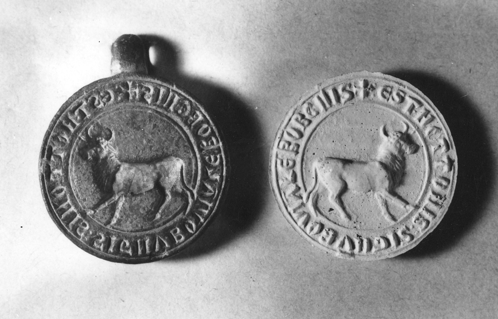 sigillo - ambito italiano (secc. XII/ XV)