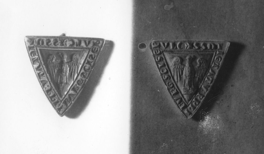 sigillo - ambito italiano (secc. XII/ XV)