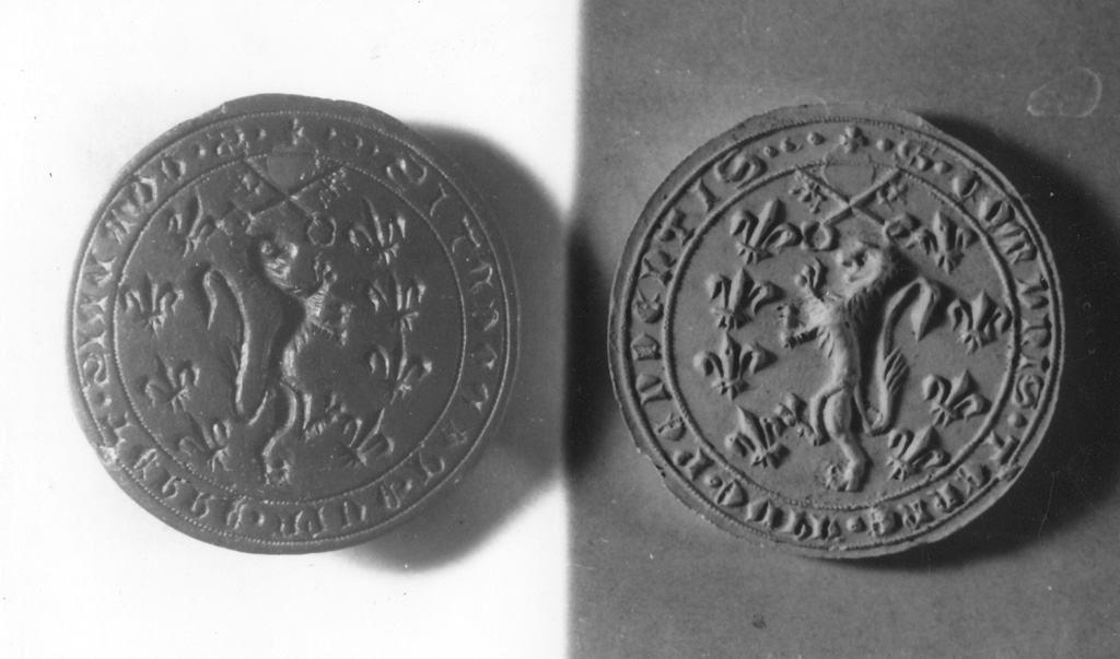 sigillo - ambito italiano (secc. XII/ XV)