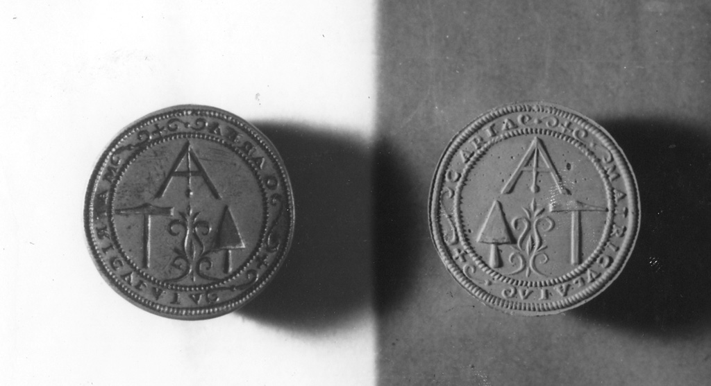 sigillo - ambito italiano (secc. XII/ XV)